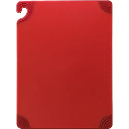 San Jamar San Jamar CBG152012RD Saf-T-Grip® Cutting Board