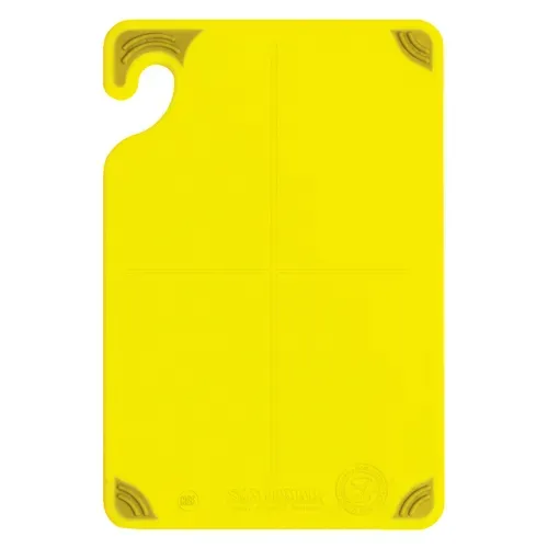 San Jamar San Jamar CBG6938YL Saf-T-Grip® Bar Cutting Board