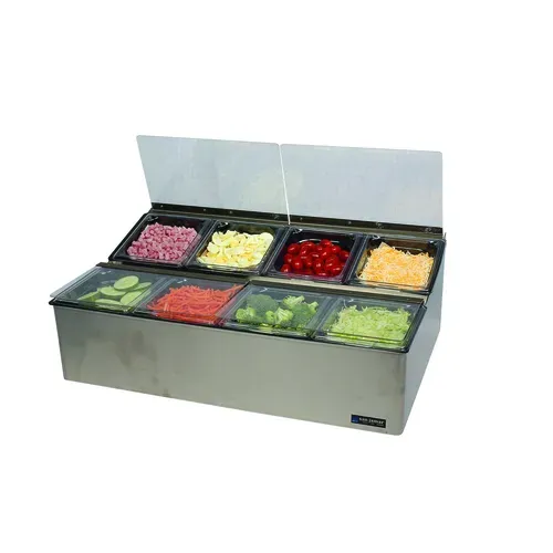 San Jamar San Jamar FP9248FL EZ-Chill™ Food Prep Center