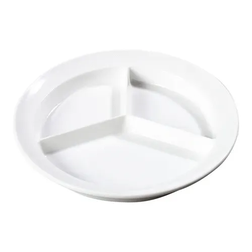 San Jamar San Jamar KL20302 Carlisle - Kingline™ 3-Compartment Plate