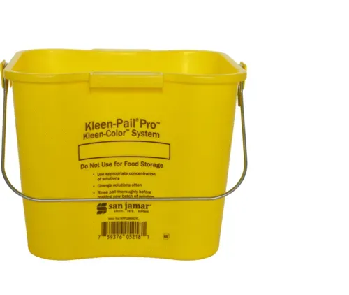 San Jamar San Jamar KPP196KCYL San Jamar - Kleen-Pail® Pro Kleen