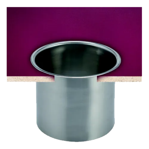 San Jamar San Jamar L360C In-Counter Trash Chute