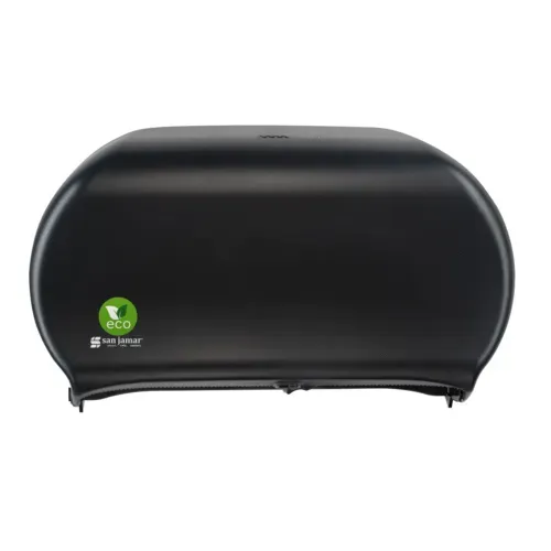 San Jamar San Jamar R4000REBK San Jamar - Classic ecoLogic™ Twin 9" Jumbo Bath