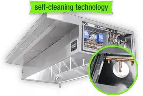 Self-Cleaning Hood