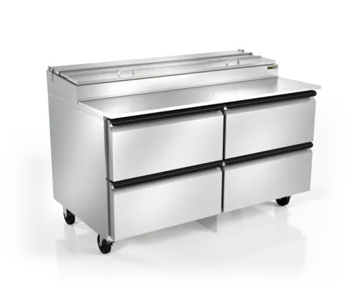 Silver King Silver King
SKPZ60-EDUS11
 60.21'' 
 


Refrigerated Pizza Prep Table