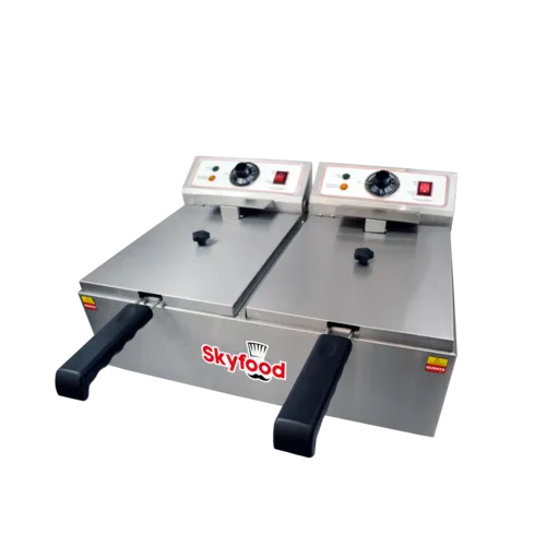 Skyfood Equipment FED-20-N Fryer, Electric, Countertop, Split Pot