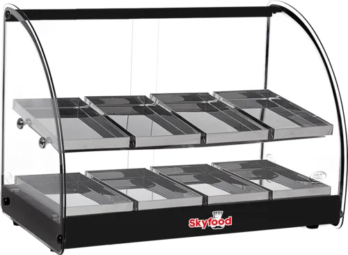 Skyfood Equipment Skyfood Equipment FWD2-24BL Food Warmer Display Case