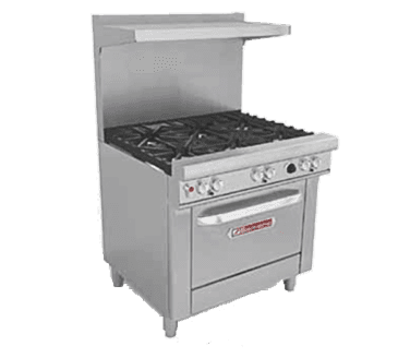 Southbend H4361D-2GL Ultimate Restaurant Range 114,000 BTU Southbend H4361D-2GL Ultimate Restaurant Range 114,000 BTU