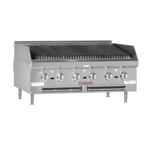 Southbend Southbend HDC-12 12" Gas Countertop Standard Duty Radiant Charbroiler with Manual Control - 40,000 BTU