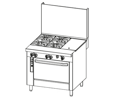 Southbend P36A-BCC Platinum Heavy Duty Range Southbend P36A-BCC Platinum Heavy Duty Range