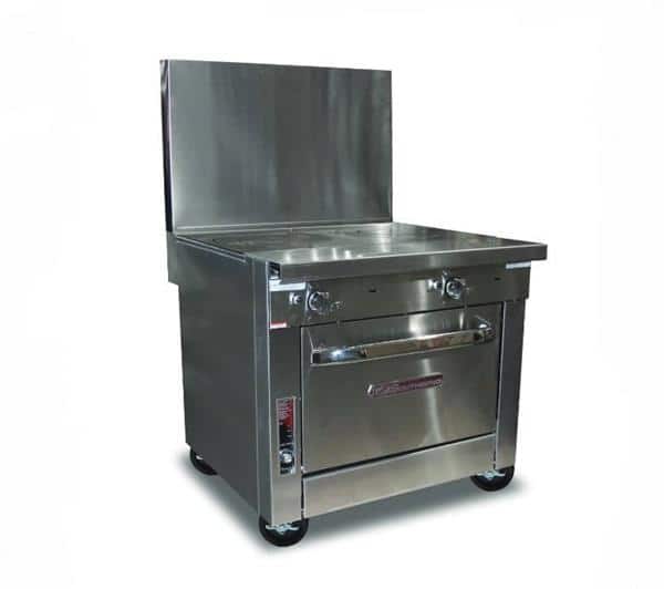 Southbend P36AFF Platinum Heavy Duty Range, 36" W with (2) 18" French