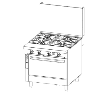 Southbend P36A-XX Platinum Heavy Duty Range Southbend P36A-XX Platinum Heavy Duty Range