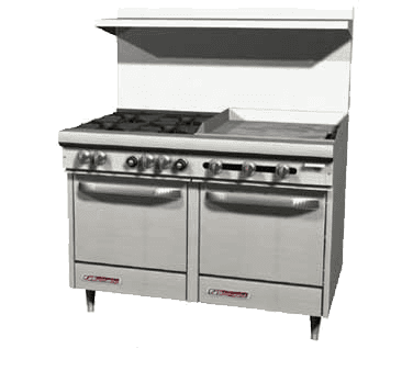 Southbend S48AC-3TR S-Series Restaurant Range Southbend S48AC-3TR S-Series Restaurant Range