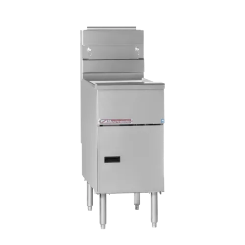 Southbend Southbend SB14R 15 - 50 lb. Gas Floor Model Full Pot Fryer with Millivolt Thermostatic Controls - 122,000 BTU