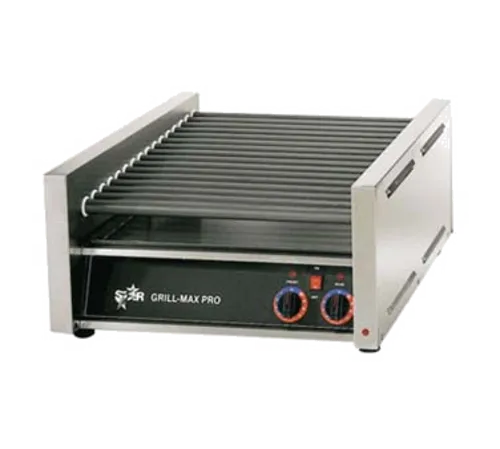 Star Star 30ST Grill-Max® 23.75'' Countertop Hot Dog Roller Grill with Analog Controls