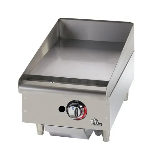 Star Star 615TF Star-Max® 15'' Countertop Gas Griddle with Thermostatic Controls - 28,300 BTU