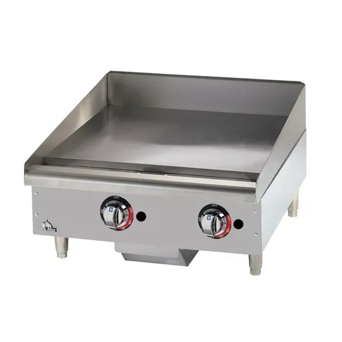 Star Star 624MF Star-Max® 24'' Countertop Gas Griddle with Manual Controls - 56,600 BTU