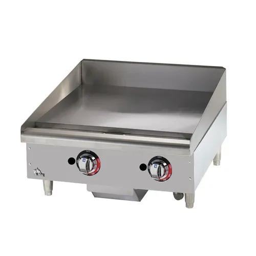 Star Star 624TF Star-Max® 24'' Countertop Gas Griddle with Thermostatic Controls - 56,600 BTU
