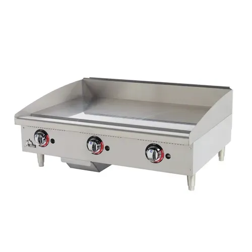 Star Star
636TSPF

 360'' 
Countertop Gas Griddle
with Controls
-