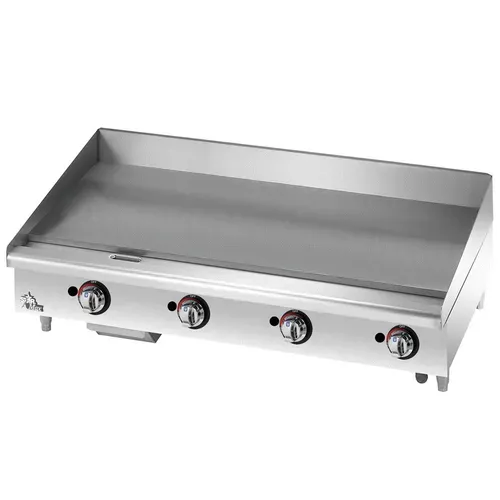 Star Star 648TF Star-Max® 48'' Countertop Gas Griddle with Thermostatic Controls - 113,200 BTU