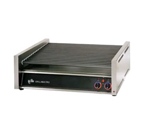 Star Star 75SC Grill-Max® 35.75'' Countertop Hot Dog Roller Grill with Analog Controls