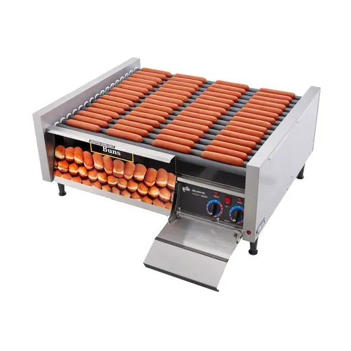 Star Star 75STBD Grill-Max® 35.75'' Countertop Hot Dog Roller Grill with Analog Controls
