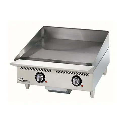 Star Star 824TA Ultra-Max® 24'' Countertop Gas Griddle with Thermostatic Controls - 60,000 BTU