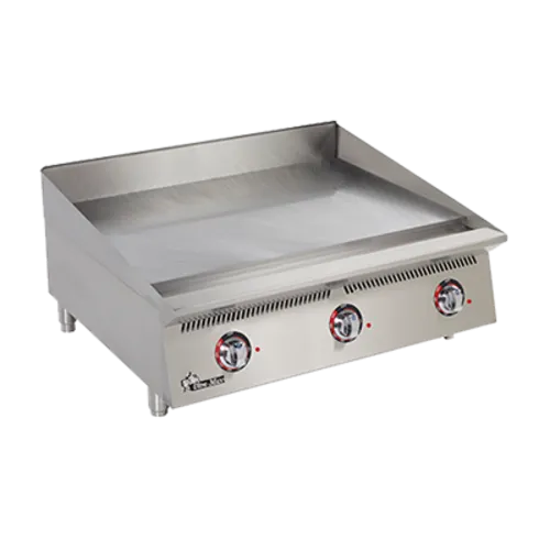 Star Star 836TA Ultra-Max® 36'' Countertop Gas Griddle with Thermostatic Controls - 90,000 BTU
