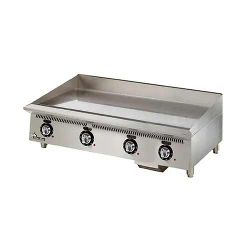 Star Star 848TA Ultra-Max® 48'' Countertop Gas Griddle with Thermostatic Controls - 120,000 BTU