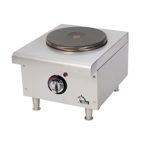 Star Star Mfg. 501FF Star-Max 1 Element Electric 2.6 kW French Top Countertop Hotplate
