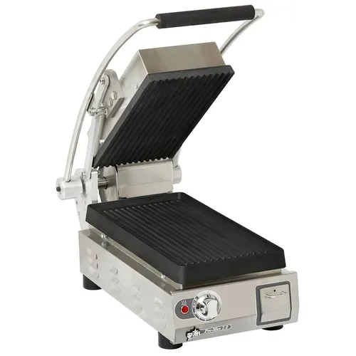 Star Star PGT7IA-240V Sandwich / Panini Grill with Cooking Surface -