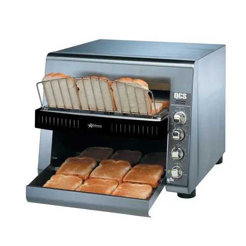 Star Star QCS3-1300 Conveyor Toaster, Horizontal with 1-1/2" Opening and Infinite Controls , 3600 Watts, 1300 Slices Per Hour