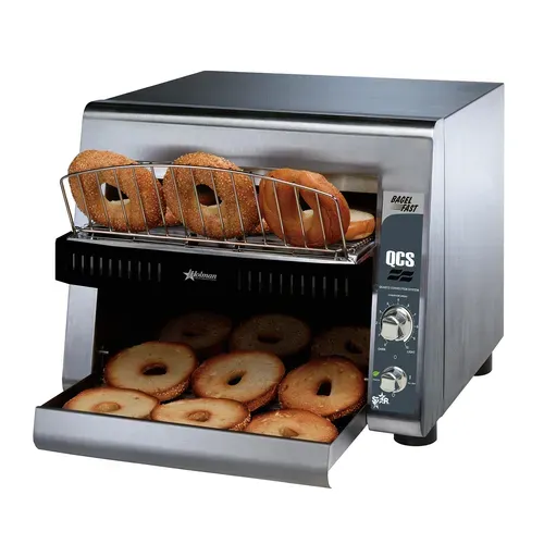 Star Star QCS3-1600B Conveyor Toaster, Horizontal with 3" Opening and Analog Controls , 3600 Watts, 1600 Slices Per Hour
