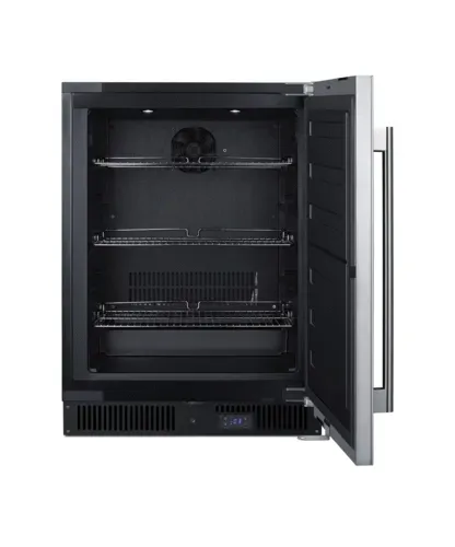 Summit Commercial ALFZ53CSS
 23.63'' 
 Section
Undercounter Freezer with





and Compressor
