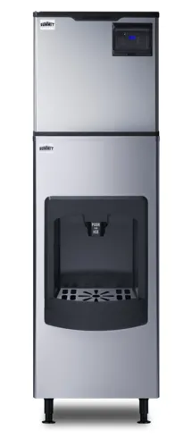 Summit Commercial Summit Commercial BIM350KDISP 23.25" Ice Maker With Bin, Cube-Style - /24 Hr Ice Production, ,