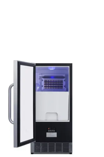 Summit Commercial Summit Commercial BIM44GADA 14.50" Ice Maker With Bin, Cube-Style - 50-100 lbs/24 Hr Ice Production, Air-Cooled
