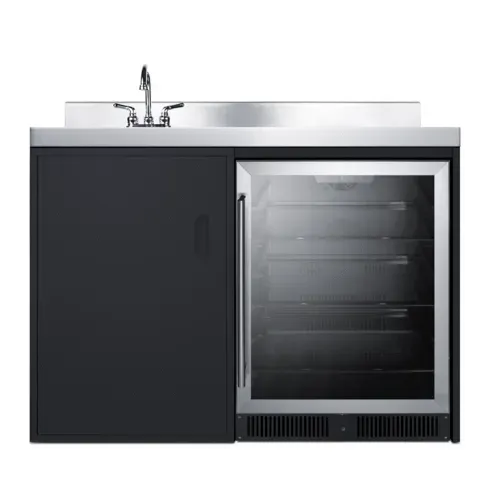Summit Commercial Summit Commercial CK48NCSINKL All-in-one kitchenette