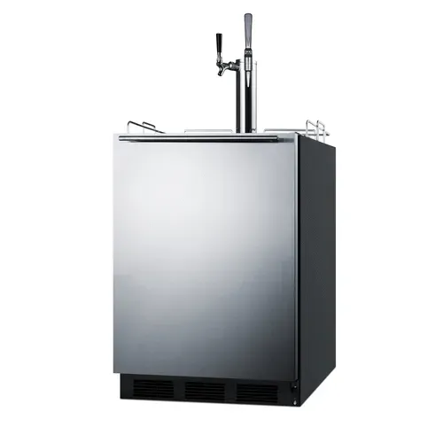 Summit Commercial SBC58BLBIADACMTWIN Combo Nitro/Cold Brew Coffee Dispenser