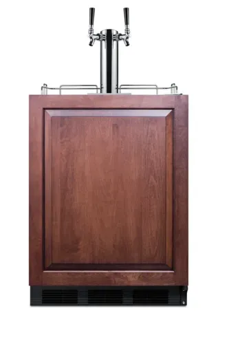 Summit Commercial Summit Commercial SBC58BLBIADAIFTWINCFB Beer & Coffee Kegerator
