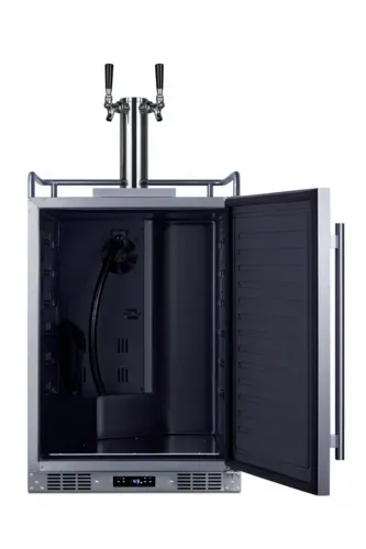 Summit Commercial Summit Commercial SBC683OSTWINCFB Outdoor Beer & Coffee Kegerator