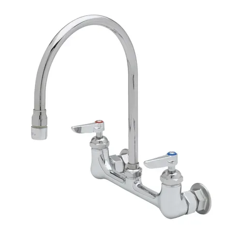 T&S Brass B-0230-134XA-CR Faucet, Wall / Splash Mount