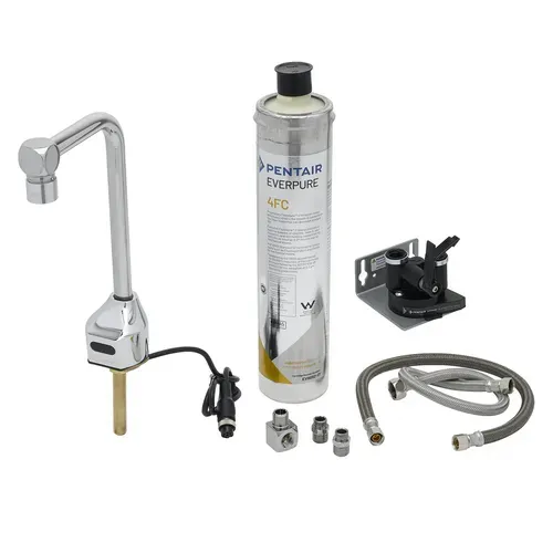 T&S Brass EC-1210-08-WFK ChekPoint™ Electronic Glass Filler with Water
