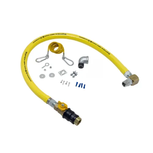 T&S Brass T&S Brass HG-4E-48G-SEL Gas Appliance Connector Hose