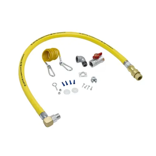 T&S Brass T&S Brass HG-4F-24SEL Gas Appliance Connector Hose
