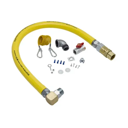 T&S Brass T&S Brass HG-4F-36SEL Gas Appliance Connector Hose