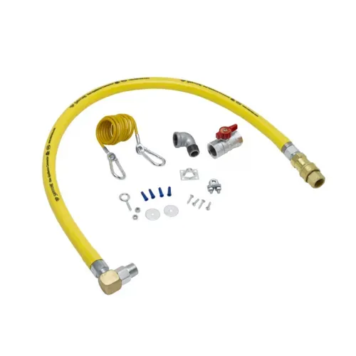 T&S Brass T&S Brass HG-4F-72SEL Gas Appliance Connector Hose