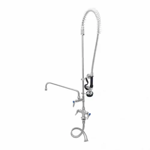 T&S Brass T&S Brass S-0113-12-CR-B Single hole deck mount mixing faucet