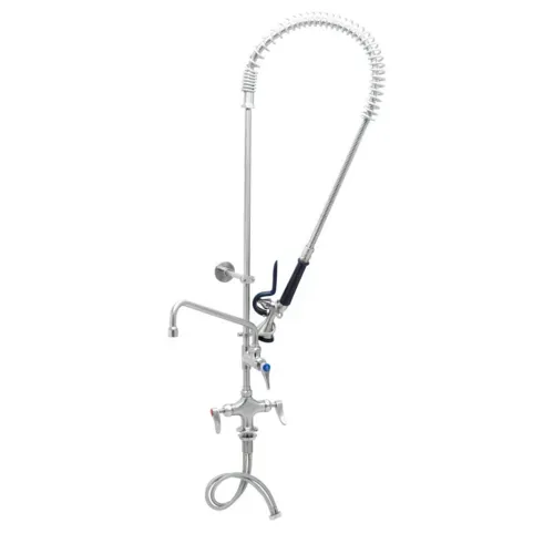 T&S Brass T&S Brass S-0113-12-CR-BY Single hole deck mount mixing faucet