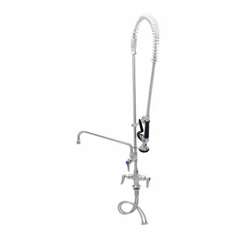 T&S Brass T&S Brass S-0113-12-CR-BY Single hole deck mount mixing faucet