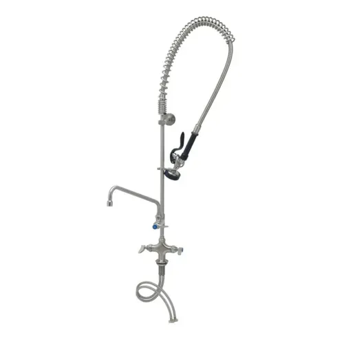 T&S Brass S-0113-A12-B EverSteel Pre-Rinse Unit: single hole stainless